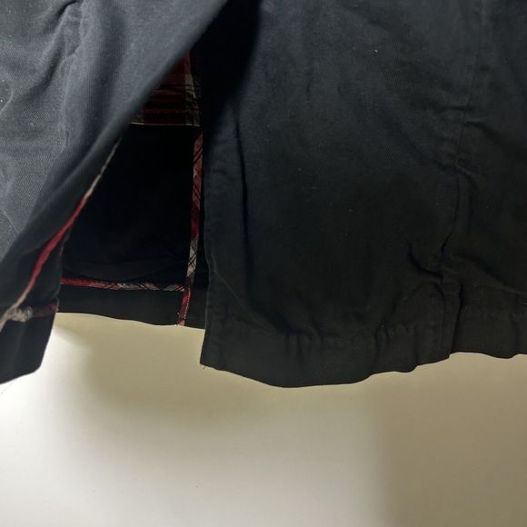 Urban Outfitters Military Utility Jacket Button Up Black Womens Size M - Picture 13 of 16